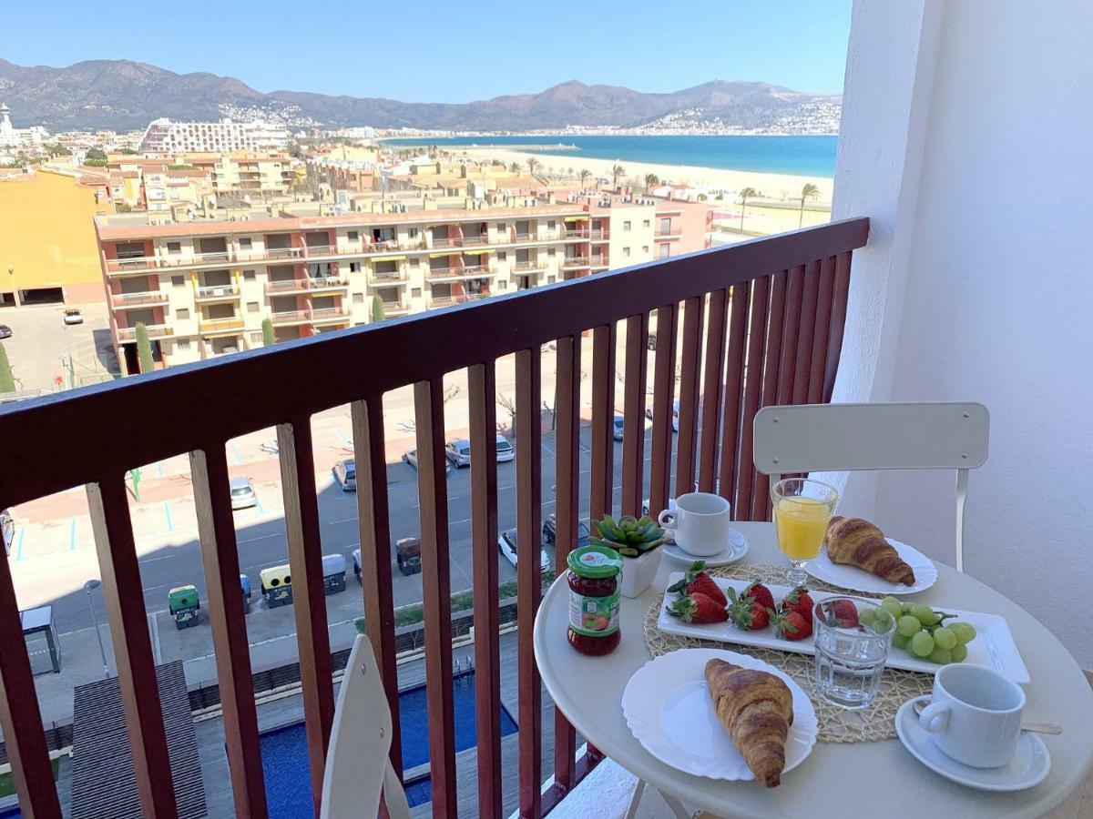 Apartamento 1ª Linea De Mar -Wifi- Aire Acondicionado Емпуріабрава Екстер'єр фото