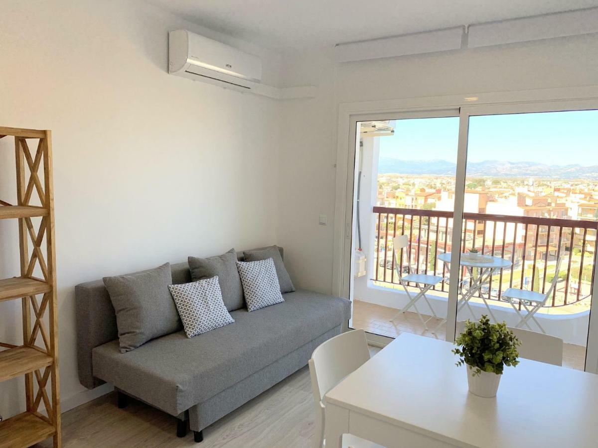 Apartamento 1ª Linea De Mar -Wifi- Aire Acondicionado Емпуріабрава Екстер'єр фото